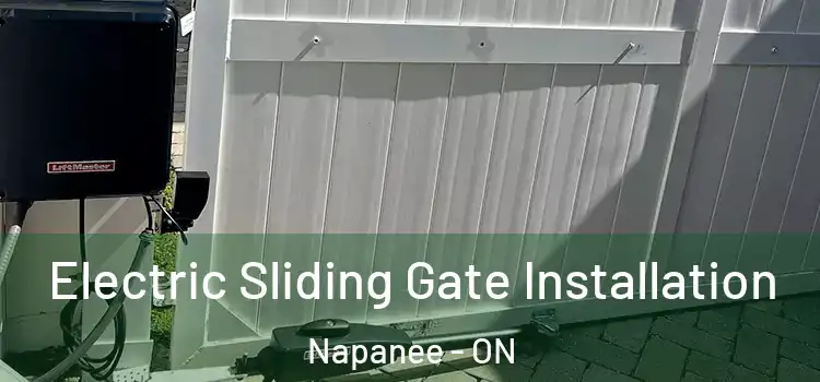 Electric Sliding Gate Installation Napanee - ON