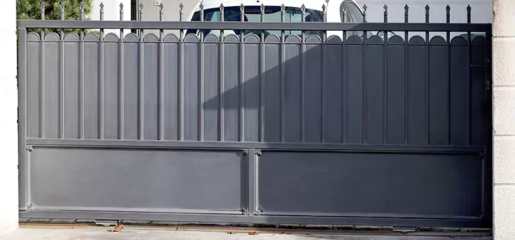 Metal Driveway Gate Installation Napanee
